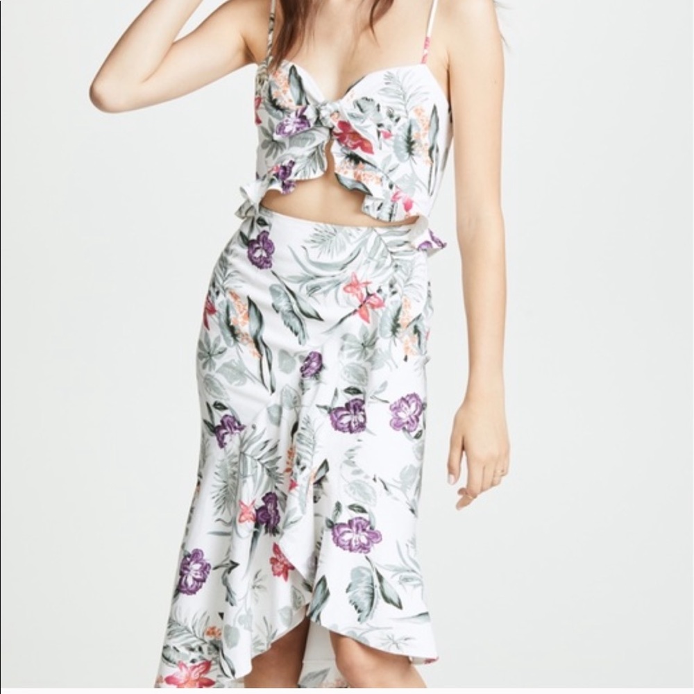NWT WAYF Mahari dress XS